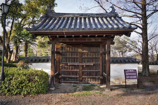 Gate on top of 61 steps